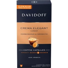 Davidoff Crema Elegant Lungo 10'lu Kapsül Kahve (7'li Paket)