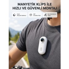 Mey ® Kompakt 4K Aksiyon Kamerası Suya Dayanıklı Wifi ve 120° Geniş Açı Najmaddin