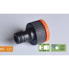 Hace Bazaar Musluk Bağlantı Adaptörü Dişi 1/2-3/4 (4887)