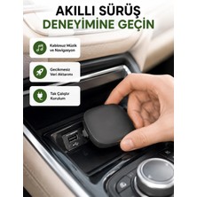 Najmaddin Mey ® Android Auto Kablosuz Bağlantı Adaptörü 5.8ghz Hızlı Wifi ve Kompakt Tasarımlı Yeni N