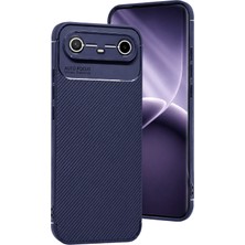 Flzdgnkr Newface Tecno Spark Slim 5g Auto Focus Karbon Kapak - Lacivert