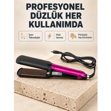 Techora Sale Iyonik Saç Düzleştirici – 220°C Isıya Kadar Çıkan, LED Göstergeli ve Eşit Isı Dağılı