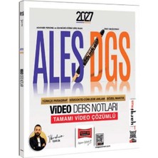 Yargı Yayınevi 2027 Ales Dgs Türkçe Paragraf - Sözcükte Anlam Sözel Mantık Video Ders Notları