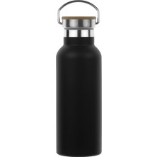 Almalıyım 500 ml Bambu Kapaklı Termos
