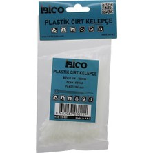 Hace Bazaar 100PCS Beyaz  2.5X100MM  Plastik Cırt Kelepçe (4887)