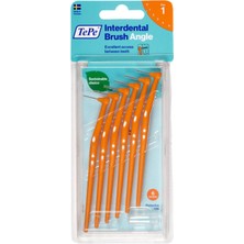 Tepe Arayüz Fırçası Angle Saplı 0.45 mm Turuncu 6'lı (2'li Paket)