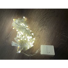 Mudanis 10M 100 LED Damla Uçlu Gün Işığı Şeffaf Kablo Mz-17-4