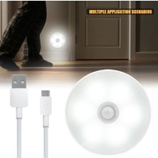 Mudanis Hareket Sensörlü USB Şarjlı LED Işık Lamba