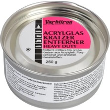 Yachticon - Akrilik Cam, Polikarbonat ve Plastik Çizik Giderici Temizleyici (250GR)