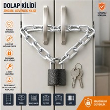 Beneficio 1 Kalite Çin Üretimi Zincirli Kilit Yurt Dolap Kilidi Asma Kilit