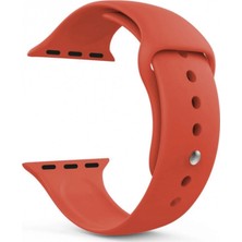 Hace Bazaar Akıllı Saat Silikon Kordon 42/44 mm Turuncu