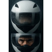 Beneficio Motosiklet Kaskı Vizör Buğu ve Yağmur Önleyici Film – Anti Fog & Rainproof Şeffaf Koruyucu Katman