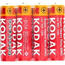 Hace Bazaar Kodak Aa Pil Super Heavy Duty Çinko Karbon Kalem Pil 60 Adet