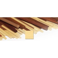 Occre 180225 Ramin Ahşap Çıta, 2X5X1000 Mm. 10 Adet