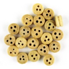 Occre 17003, 18 Adet 3 Delikli 4 mm  Ahşap Kasnak