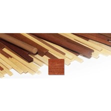 Occre 181007 Sapelly Ahşap Kaplama Çıtası, 0,6X7X800 Mm. 10 Adet