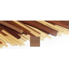 Occre 180124 Walnut Ahşap Çıta, 2X4X1000 Mm. 10 Adet