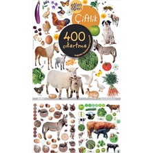 Dstil Tasarım Eğlen Öğren - Çiftlik 400 Çıkartma
