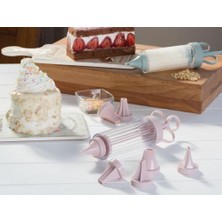 Hereveoyuncak Krema Pompası Seti -Pasta Kek Süsleme Kreema Şekillendirme Aparatı Seti