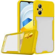 Evimdeyokyok Xiaomi Poco M5 Kılıf Platin Silikon - Sarı