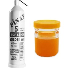 Hace Bazaar Tüp Lehim Teli 25 gr 1.2mm + Lehim Pastası - 40GR