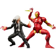 Nacario Hasbro Marvel Legends Serisi Demir Adam (Extremis) ve Marvel's Mandarin Ikili Aksiyon Figür Seti, Avengers Comics