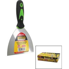 Dmax DMX-4722 Metal Spatula Fiber Saplı 125MM