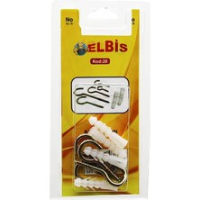 Elbis-20 Açık Piton Dübelli 19X70