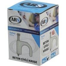 Arslanlar Ars KOD-347950 Beton Çivili Kroşe No-3 100 Adet 2x4 Antigron