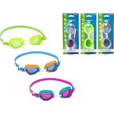 BESTWAY-21002 Çocuk Yüzücü Deniz ve Havuz Gözlük 3+Yaş