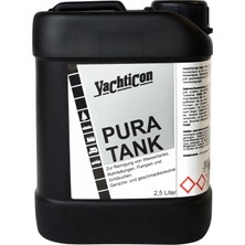 Yachticon - Pura Tank Depo Temizleyici (2,5 L): Su Deponuzda Klora Gerek Kalmadan Kusursuz Hijyen ve Tertemiz Içme Suyu!