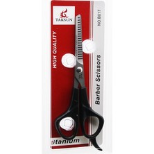 Taksun B-017 Titanium Berber 6½ Inceltme Ara Makası Saç Seyreltme