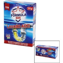 Formula 505 Granül ve Toz 50GR Tekli Lavabo Açar