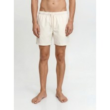 Jack & Jones Jack Jones Jpstmauı Norrebro Swım Shorts Reg Ret Erkek Beyaz Deniz Şortu 12291434-01