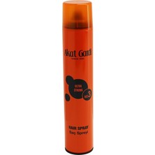 Akat Gardi Saç Spreyi 400ML No:3 Turuncu Ultra Strong