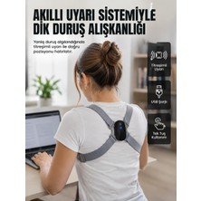 Epilons Akıllı Dik Duruş Düzeltici Titreşim Uyarılı Şarjlı Destek Cihazı
