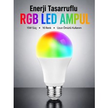 Epilons Enerji Verimli Akıllı LED Ampul, Uzaktan Kontrol Özellikli