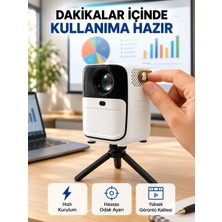 Epilons Ultra Hd Çözünürlüklü Taşınabilir Projektör – 1920X1080 Piksel Görüntü Kalitesi Yeni Nesil
