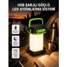 Hsc Bilişim Taşınabilir Şarjlı LED Lamba – Dokunmatik Kontrol, Üç Kademeli Işık Uzun Ömürlü Pil Perform