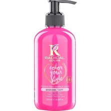Nacario Radical Color Taffy Amonyaksız Su Bazlı Saç Boyası 250 ml 1 Adet Şekerleme