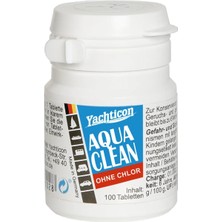Yachticon - Aqua Clean Klor Içermez (100 Tablet): Güvenli ve Taze Içme Suyu Sağlar.