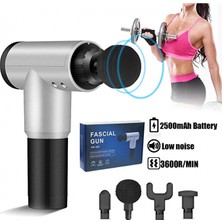 Ozkr Store Kas Rahatlatıcı Şarjlı 4 Başlıklı Darbeli Titreşimli