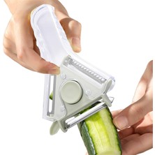 Ozkr Store SN-29256 Çok Amaçlı 3in1 Pratik Sebze-Meyve Soyucu
