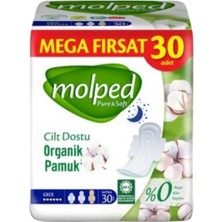 Molped Pure & Soft Gece Mega Paket 30'lu (7'li Paket)
