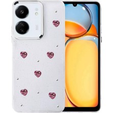 Ozkr Store Xiaomi Redmi 13C Fiyonk Desenli Kapak - Desen 3