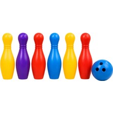 Ozkr Store Renkli Bowling Seti Çocuk Aktivite Oyunu Motor Beceri Geliştirici