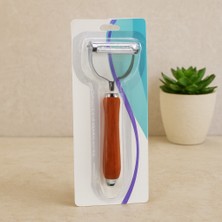 Ozkr Store Çift Başlı Metal Soyacak (Ahşap Saplı)
