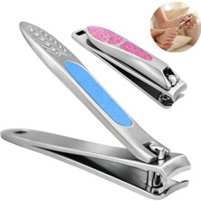 Ozkr Store SN-29307 Profesyonel Ergonomik 73 mm Paslanmaz Çelik El Ayak Tırnak Makası