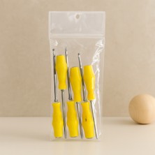 Ozkr Store 6'lı Darbeli Çift Uçlu Tornavida Seti (Yıldız & Düz)