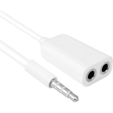 Ozkr Store Technomax HY-014 iPhone Uyumlu Mikrofonlu Kulaklık Çoğaltıcı Adaptör